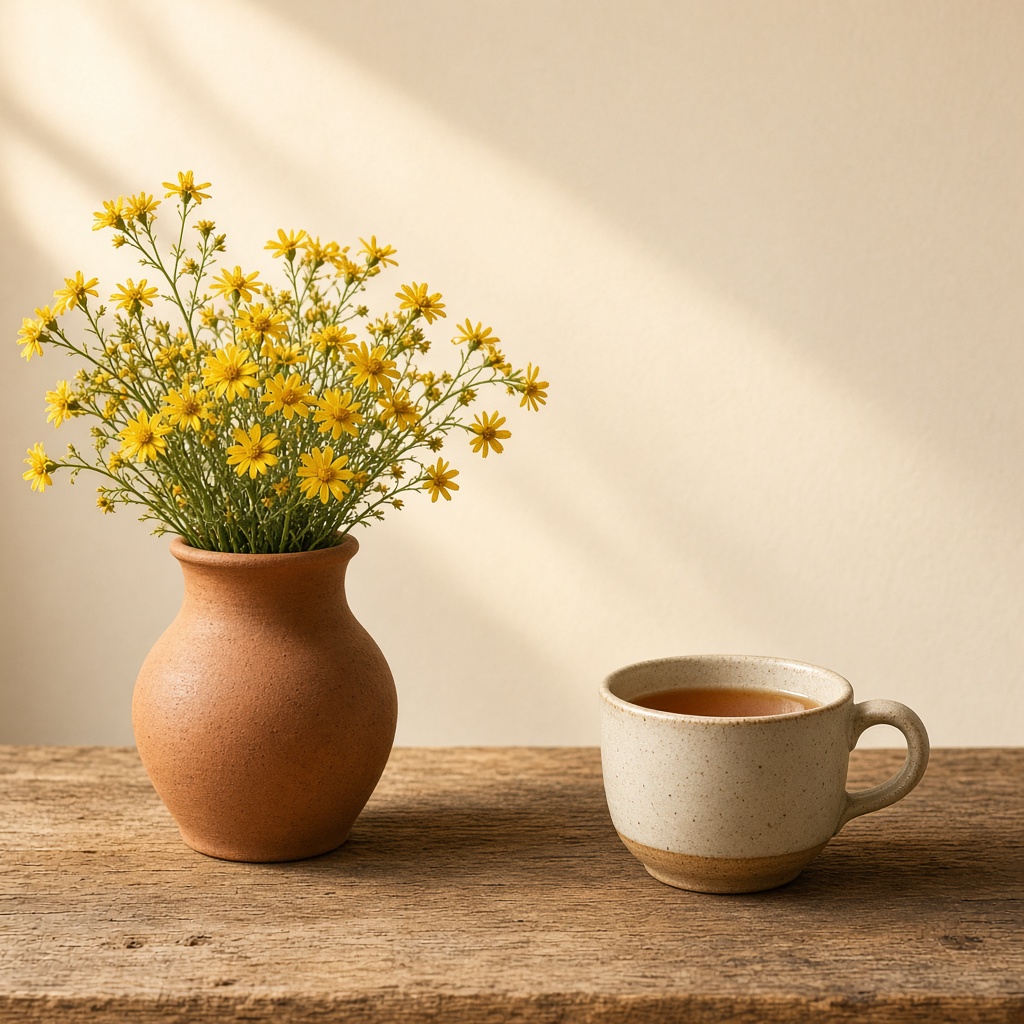 Flowers in soft light